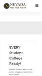 Mobile Screenshot of earlycollegenv.com